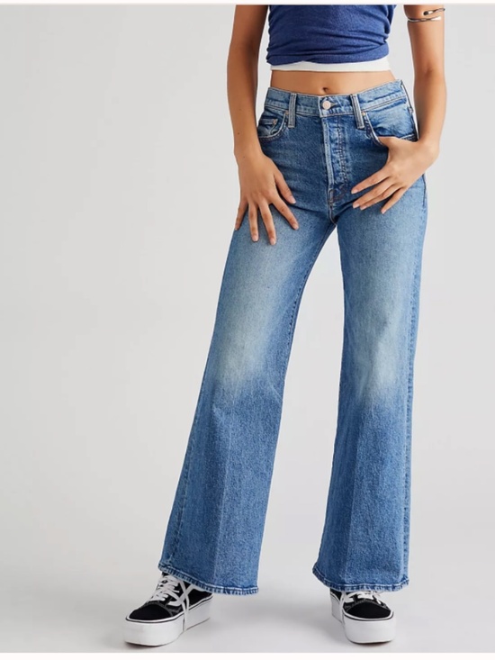 MOTHER Denim - MOTHER The Tomcat Roller Jeans - color: Other Moods, size 28